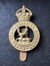 Hertfordshire regiment british for sale  LEAMINGTON SPA