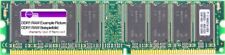 512MB MDT DDR1 RAM PC3200U 400MHz CL2.5 2Bank 256M Chip (32x8) DIMM M512-400-16 for sale  Shipping to South Africa
