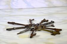 Lote de llaves esqueleto - 10 llaves antiguas genuinas segunda mano  Embacar hacia Mexico
