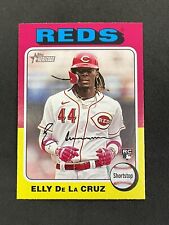 2024 Topps Heritage Baseball #473 Elly De La Cruz, Cincinnati Reds RC Belleza 🙂 segunda mano  Embacar hacia Argentina