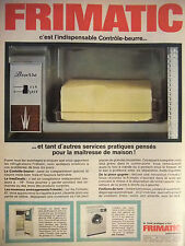 1966 frimatic press d'occasion  Expédié en Belgium