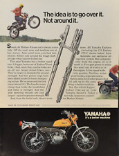 1969 Yamaha 175 CT1  Enduro Motorcycle Print Ad Autolube for sale  Shipping to South Africa