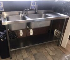 stainless steel commercial sink for sale  UK
