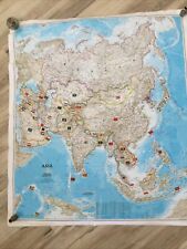 Wall maps. asia. for sale  Saint George