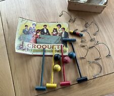 Vintage table croquet for sale  STOWMARKET
