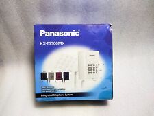 Usado, Sistema telefónico integrado Panasonic KX-TS500MX blanco totalmente nuevo segunda mano  Embacar hacia Argentina