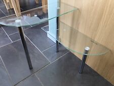 Glass corner storage for sale  EXETER