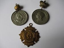 Queen victorian medallions for sale  Shipping to Ireland