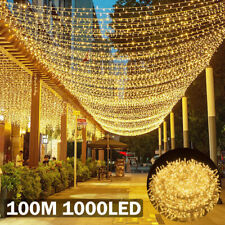 100m 1000led lichterkette gebraucht kaufen  Deutschland