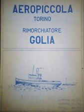 70s AEROPICCULA BOAT CONSTRUCTION PLAN TUG TUGBOAT for sale  Shipping to South Africa