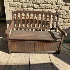 garden storage bench for sale  CORSHAM