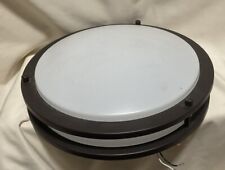 Bronze round light for sale  Lansing