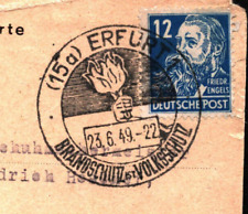 Sbz postkarte erfurt gebraucht kaufen  Rosenheim