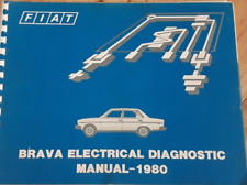 Fiat Brava 1980 manual de diagnóstico eléctrico fabricante de equipos originales EDM segunda mano  Embacar hacia Argentina