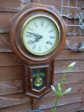 Striking wall clock for sale  BEDFORD