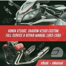 Honda vt500 workshop for sale  READING