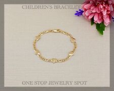 Gold bracelets children for sale  Whitman