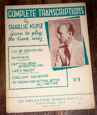 Complete transcriptions charli d'occasion  Tours-