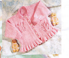 Knitting pattern baby for sale  SALFORD