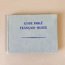 Guide Parle Francais Russe 5° Edition Ed Langues Etrangeres Moscou 1962 Phrases comprar usado  Enviando para Brazil