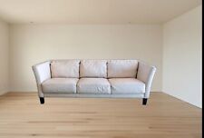 leather sofa cream color for sale  Santa Rosa