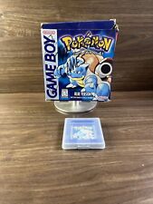 Pokémon: Versión Azul (Nintendo Game Boy, 1998) - Auténtico juego y caja solamente segunda mano  Embacar hacia Argentina