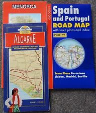 Travel maps spain for sale  TIVERTON