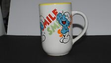 Smurf smile mug for sale  Liverpool