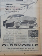 1956 newspaper oldsmobile for sale  Houlton