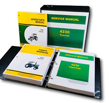 TECHNICAL SERVICE PARTS OPERATORS MANUAL FOR JOHN DEERE 4230 TRACTOR SHOP REPAIR, used for sale  Shipping to Ireland