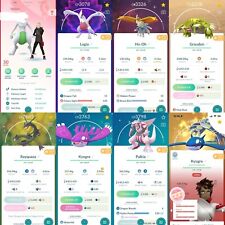 Usado, Pokémon Go lvl 50/1241 Shinys/206Legendary/DIALGA,PALKIA ORIGIN/MEWTWO SHADOW comprar usado  Enviando para Brazil