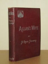 H Rider Haggard - Allan's Wife and Other Tales 1894 Longmans Illustrated Edition segunda mano  Embacar hacia Mexico