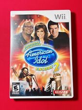 Wii American Idol Karaoke Revolution Encore 2 (W/Manual CIB) Tested & Cleaned, used for sale  Shipping to South Africa