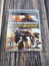 Transformers: Fall of Cybertron (Sony PlayStation 3, 2012) Testado Funcionando  comprar usado  Enviando para Brazil