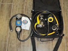 MARES Abyss And Proton Regulators, SUUNTO Favor S Dive Computer & 2 Gauges, Case for sale  Shipping to South Africa