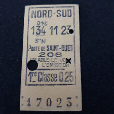 Ticket nord sud d'occasion  Fresnes