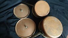 Antique copper tinned for sale  UK