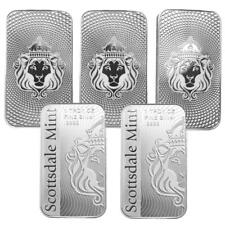 5 x 1 oz .999 Silver Bars - Scottsdale Mint VORTEX Silver Bullion Bars #A630 for sale  Shipping to South Africa