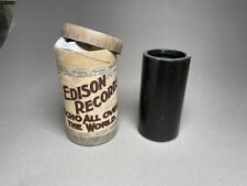 EARLY EDISON 2-MINUTE BLACK WAX PHONOGRAPH CYLINDER - ANTI-SEMITIC ETHNIC COMEDY, used for sale  Shipping to South Africa