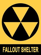 Fallout shelter sign d'occasion  Expédié en France