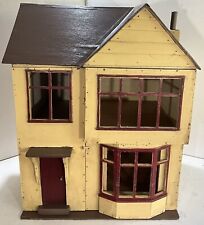 CHARMING VINTAGE 1930s HAND BUILT WOODEN DOLL HOUSE, WORKING ELECTRICS for sale  Shipping to South Africa