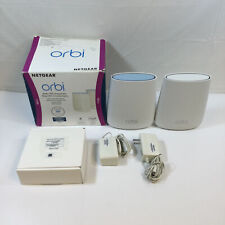 Netgear Orbi Mini White Whole Home 2.2 Gbps Wireless Tri Band Sistema Wi-Fi Usado, usado comprar usado  Enviando para Brazil