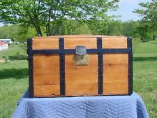 antique trunk pine chest for sale  Fairview