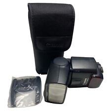 Flash de câmera montável Canon Speedlite 430 EX II com estojo suporte para sapata, usado comprar usado  Enviando para Brazil
