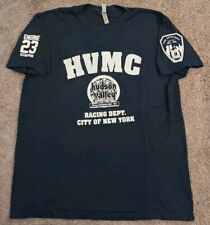 Camiseta masculina Hudson Valley motocicleta FDNY motor 23 9/11 Memorial GG, usado comprar usado  Enviando para Brazil