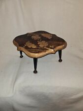 Vintage pokerwork stool for sale  Ireland