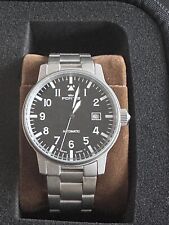 Relógio masculino Fortis Flieger mostrador preto 595.10.46.1 comprar usado  Enviando para Brazil