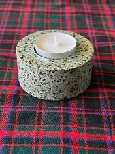 Superb Scots Alisa Craig 'Common Green' Granite, Curling Stone Tealight Holder for sale  Shipping to South Africa
