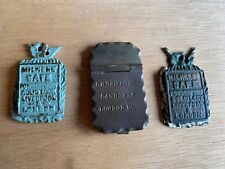 Three brass lock for sale  ATTLEBOROUGH