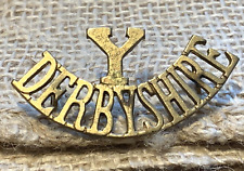 Derbyshire yeomanry shoulder for sale  LEICESTER